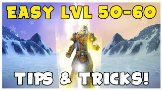 BEST WAY To Level 5060 Guide amp Tips  Shadowlands [upl. by Nylekcaj]