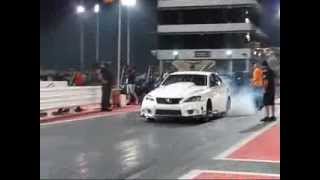 EKANOO RACING Twin Turbo Lexus ISF 685 362KMH 225MPH [upl. by Orabelle]