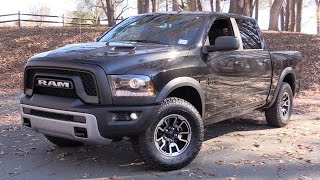 2016 Ram 1500 Rebel 57L 4X4 Start Up Road Test and In Depth Review [upl. by Pufahl]