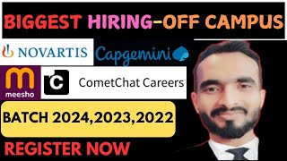 Meesho Accenture Zoho HCL Biggest Hiring Update  OFF Campus Drive For 2025 2024 Batch  Fresher [upl. by Htebizile63]