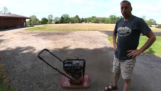 Low Cost Plate Compactor Review  S2E8 [upl. by Morna]