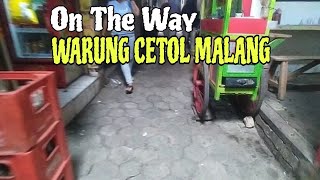 WARUNG CETOL PASAR GONDANGLEGI MALANG [upl. by Ipoillak]