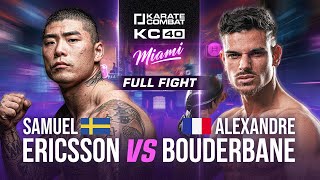 FULL FIGHT Samuel Ericsson vs Alexandre Bouderbane  KC40 [upl. by Blancha480]