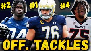 Top OTs in the 2024 NFL Draft  Offensive Tackle Rankings [upl. by Rianon]