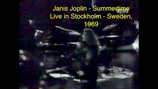 Janis Joplin — Summertime Live  1969 [upl. by Augustin235]