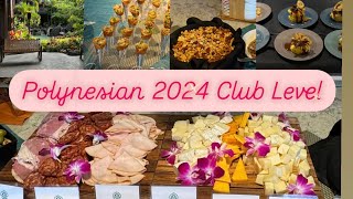 Polynesian 2024 Club Level [upl. by Hnahym]