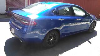 2013 Dart 14l Turbo  Ressonator delete and Injen short ram intake [upl. by Assyn]