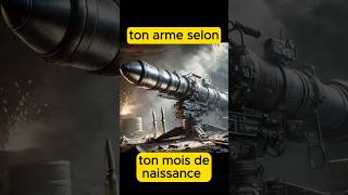 🔫 Ton arme selon ton mois de naissance 🔫 arme humour tonmois pistolet defense drole [upl. by Damaris]