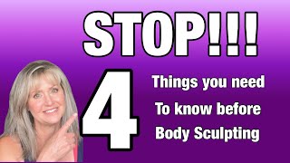 STOP 4 Things you Need to Know before Body Sculpting  CoolSculpting  Cavitation [upl. by Oswald474]