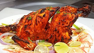 Tandoori Chicken Restaurant Style  तंदूरी चिकन  How To Make Tandoori Chicken  Chef Ashok [upl. by Aicina]