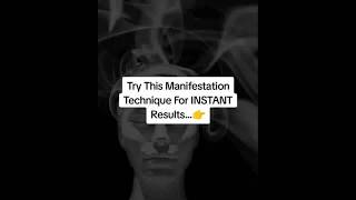 Try This Manifestation Technique For Instant Results [upl. by Nodaj868]