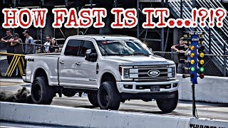 HOW FAST IS A NEW DELETED F250 PLUS CORVETTE VS GTR ACTION [upl. by Salomo]