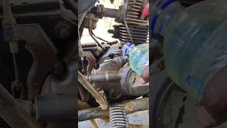 బైక్ ఇంజన్ ఎలా క్లీన్ చేసుకొవాలి bike engine cleaning with diesel ⛽ simple trick Veeru mechanic fz [upl. by Tirreg]