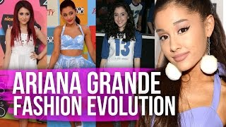 ARIANA GRANDES FASHION TRANSFORMATION Dirty Laundry [upl. by Hasile]