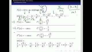 Développements limités 515 DL au voisinage dun point a≠0 [upl. by Eedyaj834]