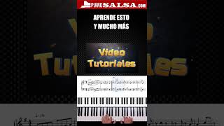 ⚠️ MONTUNO DE LA SEMANA 30 🔥 El video con el tutorial está disponible en wwwpianosalsacom 🎹 [upl. by Zenia833]