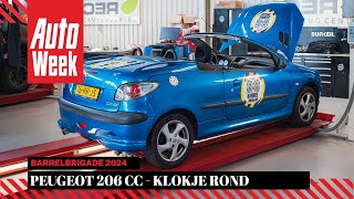 Barrelbrigade 2024  Peugeot 206 CC  Klokje Rond [upl. by Sallee]