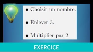 Fonction affine • programme de calcul • image • antécédent • Quatrième Troisième Seconde [upl. by Sion]