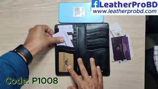 WILLIAMPOLO Genuine Leather Long Wallet For Men [upl. by Asiela]