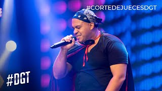 Luis Balbuena bachatea hasta sus 4X  Dominicana´s Got Talent 2019 [upl. by Aniteb]