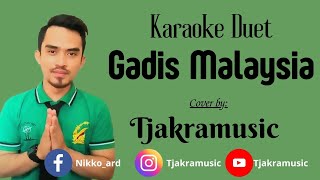 GADIS MALAYSIA KARAOKE  YUS YUNUS  COVER TJAKRAMUSIC [upl. by Arakahs447]