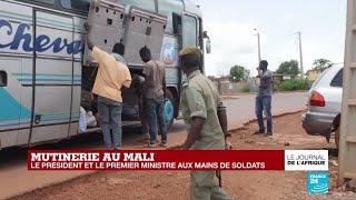 Journal de lAfrique  le président IBK et le Premier ministre arrêtés par des soldats maliens [upl. by Vevay]