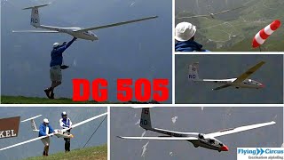 DG 505 am SchönjöchlFiss  Flying Circus 2024 [upl. by Garnett]