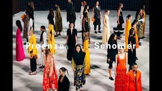 Proenza Schouler Spring Summer 2022 Runway Collection [upl. by Tiffa]