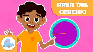 Larea del cerchio per bambini  Matematica per bambini [upl. by Attikin]