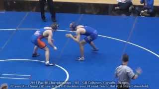 Kurt Swartz Boise State vs Trevor Hall Bakersfield [upl. by Esihcoc862]