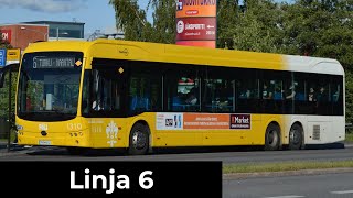 Turku Föli Linja 6 Lieto  Naantali [upl. by Farland]