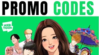 Webtoon Promo Code  BEST PROMO CODES 2024 [upl. by Lynett714]