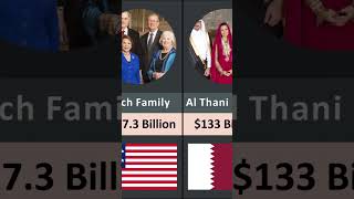 Top 10 Richest Families in the World richest richestfamily family billionaire ambani ytshorts [upl. by Fairman]