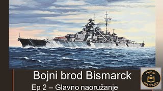 Bojni brod Bismarck ep 2  Glavno naoružanje [upl. by Notsej]