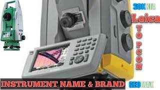 WHAT KIND OF TOTAL STATION YOU USING BRANDS [upl. by Nauquf391]