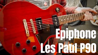 Epiphone Les Paul Special P90 Review [upl. by Nirrak378]