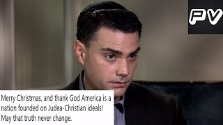 DEBUNKED Ben Shapiro quotOur Nation Is Founded On JudeoChristian Valuesquot [upl. by Licec980]