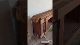 carpentry interiordesign wardrobe kitchen wooddoordesign [upl. by Yelahc913]