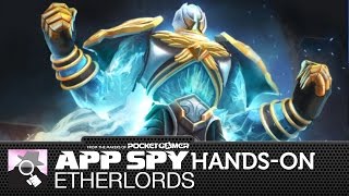 Etherlords  iOS iPhone  iPad HandsOn  AppSpycom [upl. by Fujio711]