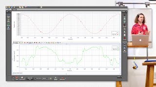 Demonstrating Position Velocity and Acceleration of a MassSpring System [upl. by Tem65]