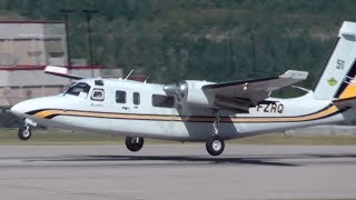 Aero Commander 690 Landing [upl. by Fortune214]