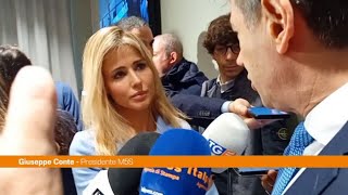 Conte quotIn Sardegna la Meloni paga limposizione del candidatoquot [upl. by Stephine281]