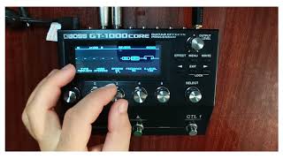 Boss  Tera Echo  Boss GT1000  Boss GX100  Boss GT1000 Core  Boss GX10 [upl. by Erdreid768]