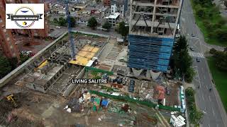 VOLANDO EN DRONE 4K  NUEVA SEDE COMPENSAR CRA 60  LIVING SALITRE [upl. by Purity412]