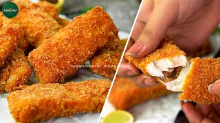 Crispy and Spicy Finger Fish Recipe  A Restaurant Style Finger Fish [upl. by Einneg811]