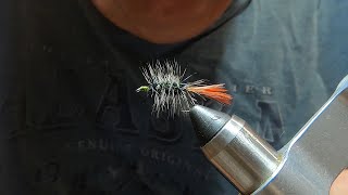 Bluegill Woolly Worm Dry Fly [upl. by Neyuh]