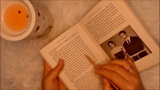 INAUDIBLE READING ASMR  super clicky mouth sounds page turning word tracing [upl. by Sabina]