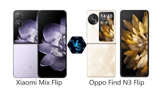 Xiaomi Mix Flip vs Oppo Find N3 Flip  Ultimate Flip Showdown [upl. by Irvine]