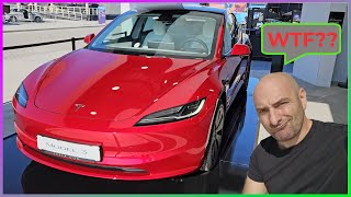 Tesla Model 3 Facelift LiveERSTKONTAKT hat mich geschockt [upl. by Markiv487]