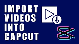 ❤️ SIMPLE STEPS How To Import Videos Into CapCut  All Media Files  Quick amp Easy [upl. by Salohcim]